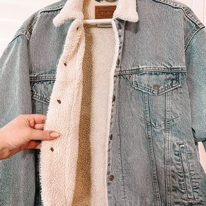 Levi Sherpa Denim Jacket